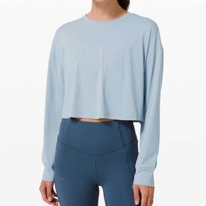 Muscle Love Long Sleeve Crop